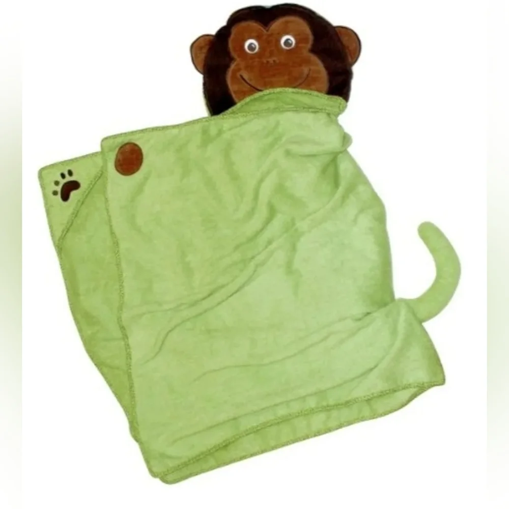 Hooded Towel Monkey 100% Cotton Extra Large 30